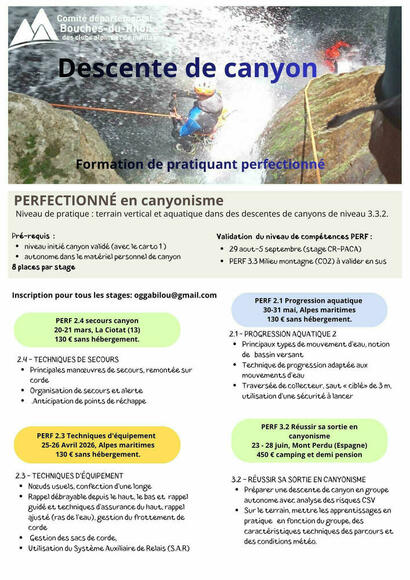 Les formations canyons Les formations canyons