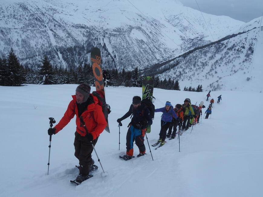 1-Montée au refuge 1-Montée au refuge