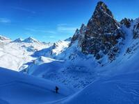 La Pierre André depuis le col de Miéjour La Pierre André depuis le col de Miéjour